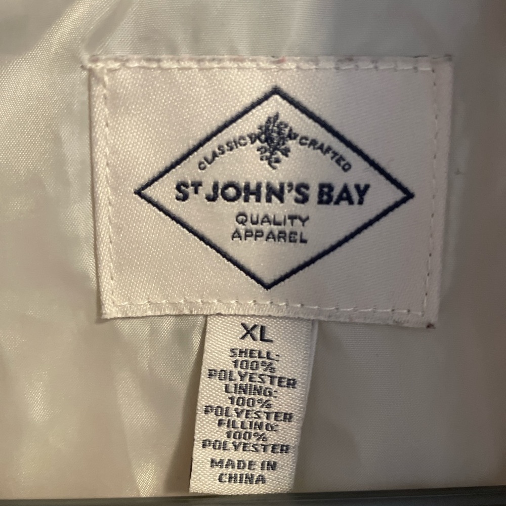 St. John’s Bay Plaid Vest - Picture 6 of 6